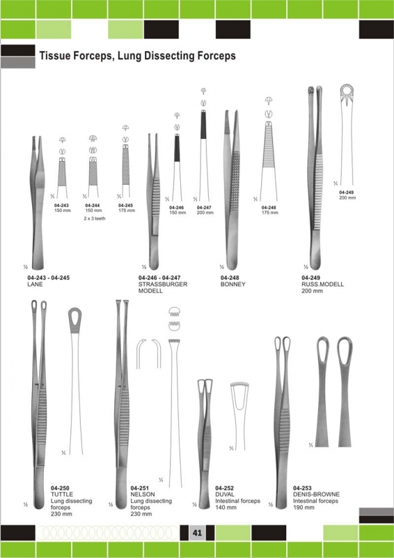 tissue forceps