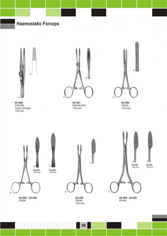 delicate haemostatic forceps 