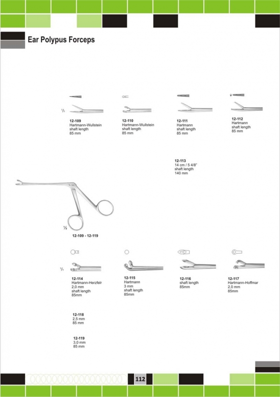 Ear Polypus Forceps