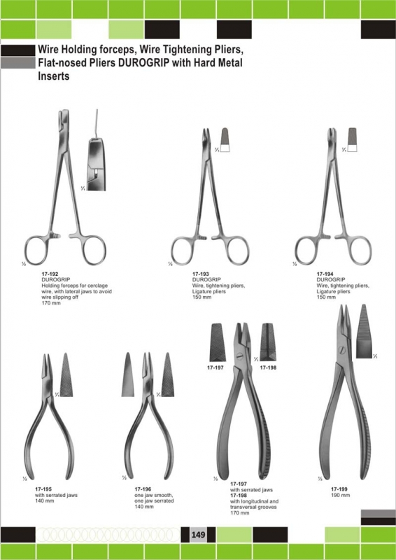 Wire Holding Forceps