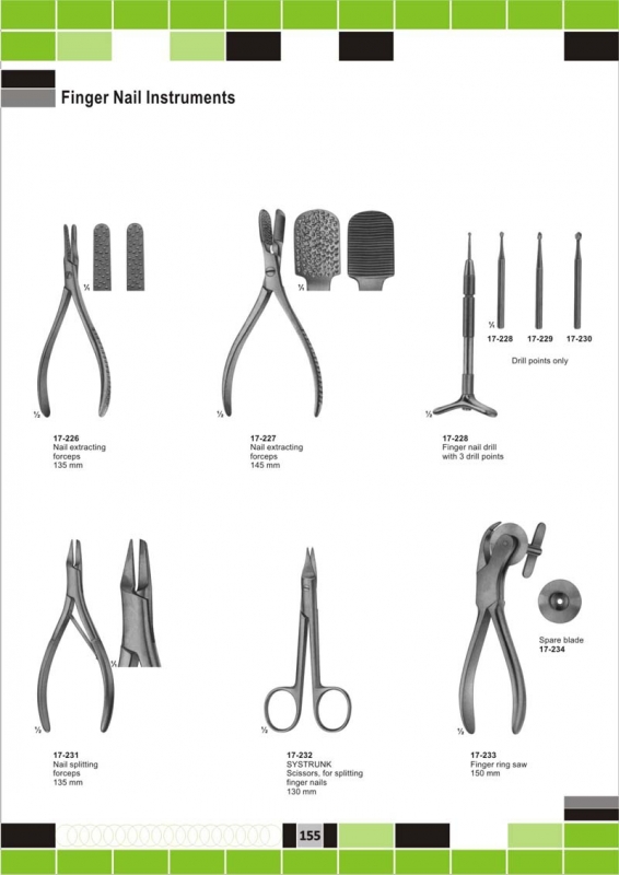 Finger Nail Instruments