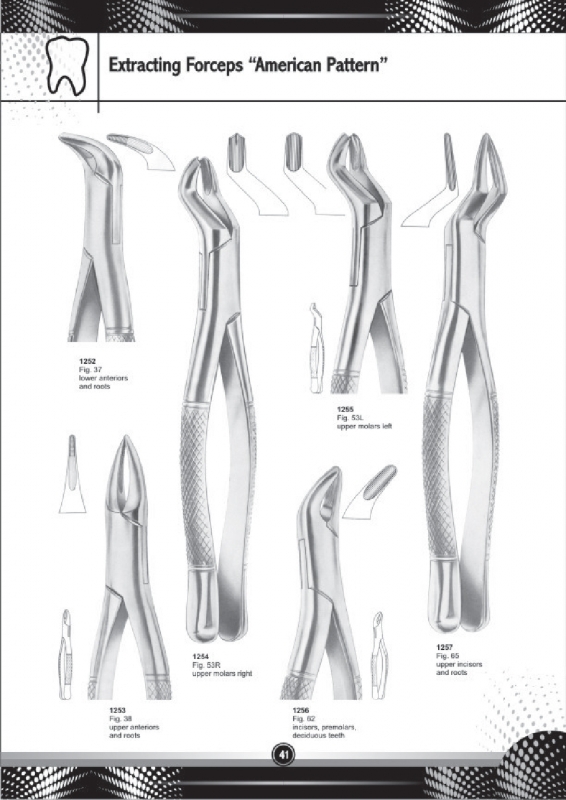 Extracting Forceps American Pattern